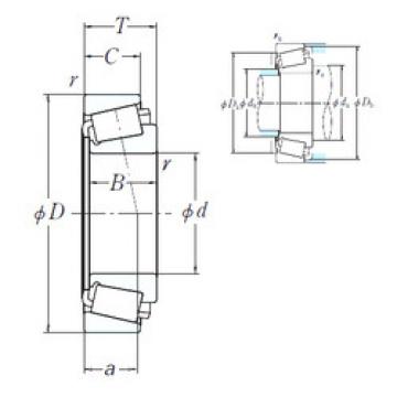 Cylindrical Roller Bearings 38885/38820 NSK