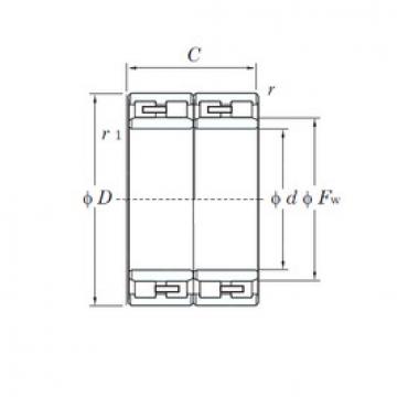 Cylindrical Roller Bearings 90FC63450A KOYO