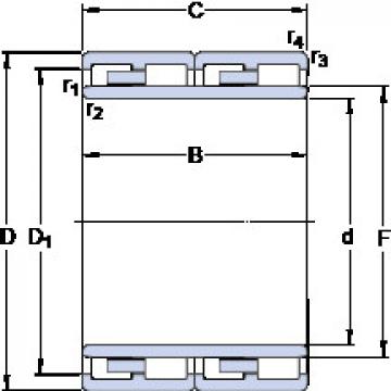 Cylindrical Roller Bearings 313893 SKF