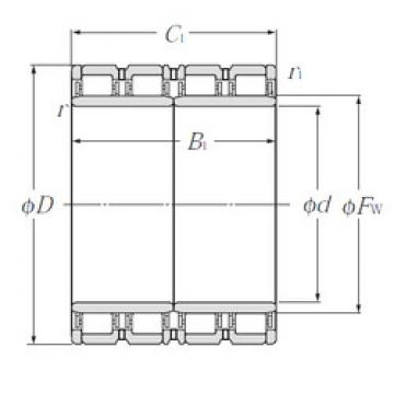 Cylindrical Roller Bearings E-4R10603 NTN