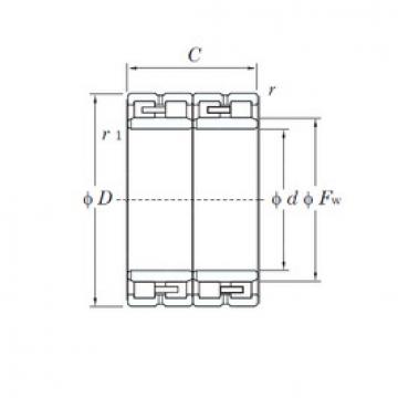 Cylindrical Roller Bearings 60FC42300W KOYO