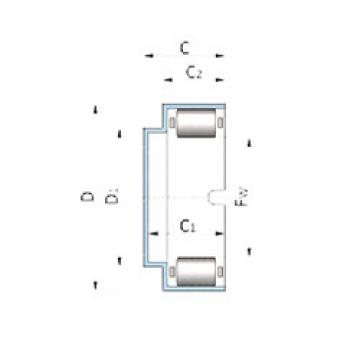 Cylindrical Roller Bearings 712040410 INA