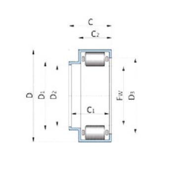 Cylindrical Roller Bearings F-89754.3 INA