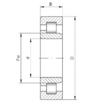 Cylindrical Bearing NJ10/530 ISO