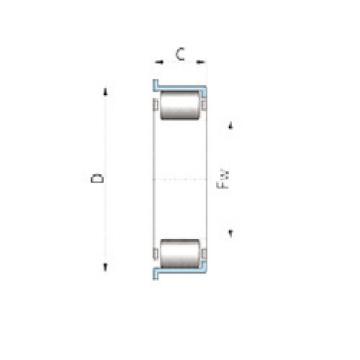 Cylindrical Roller Bearings 712135810 INA