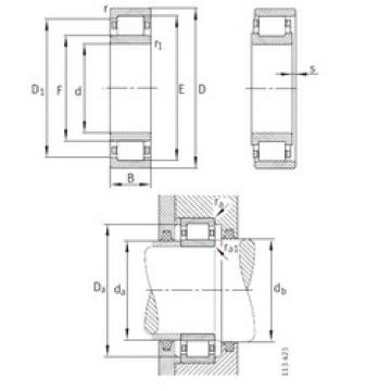 Cylindrical Roller Bearings Distributior NU1092-M1 FAG