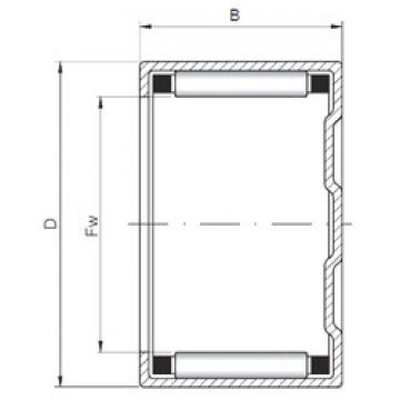 Cylindrical Roller Bearings BK0508 CX