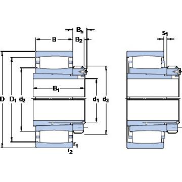 Cylindrical Roller Bearings C 3080 KM + OH 3080 H SKF