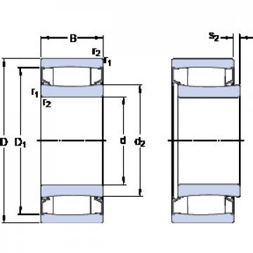 Cylindrical Roller Bearings C 4032-2CS5V/GEM9 SKF