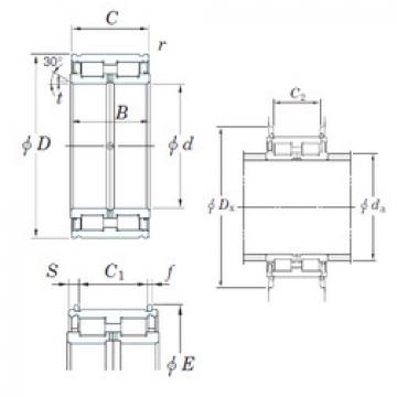 Cylindrical Roller Bearings DC5022NR KOYO