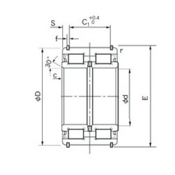 Cylindrical Roller Bearings E5011NRNT NACHI