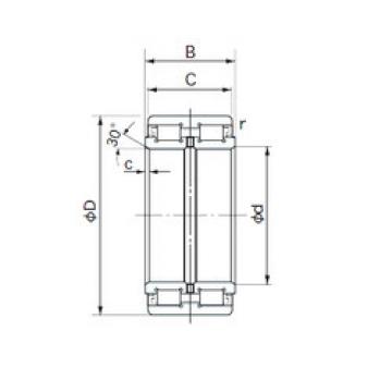 Cylindrical Roller Bearings E5064 NACHI