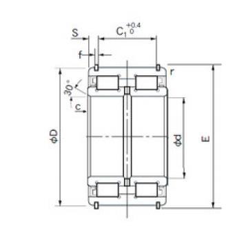 Cylindrical Roller Bearings E5010NR NACHI