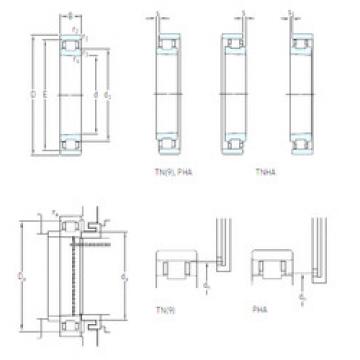 Cylindrical Roller Bearings N 1010 KTNHA/SP SKF