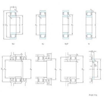 cylindrical bearing nomenclature NUP316ECP SKF