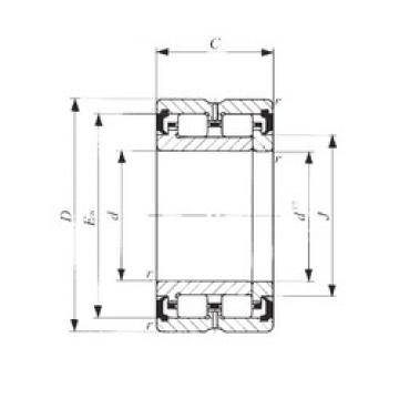 cylindrical bearing nomenclature TRU 153320UU IKO