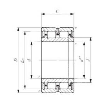 cylindrical bearing nomenclature TRU 203820 IKO