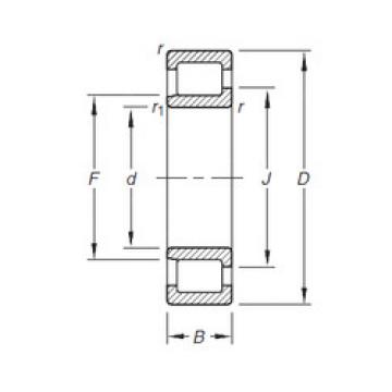 Cylindrical Bearing NJ2203E.TVP Timken