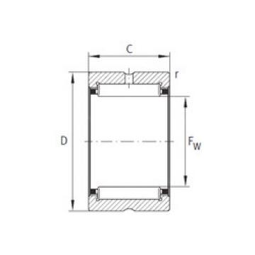 Cylindrical Bearing NK30X47X21 NTN