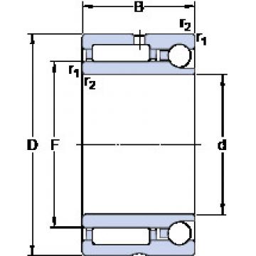 Cylindrical Bearing NKIA 5902 SKF