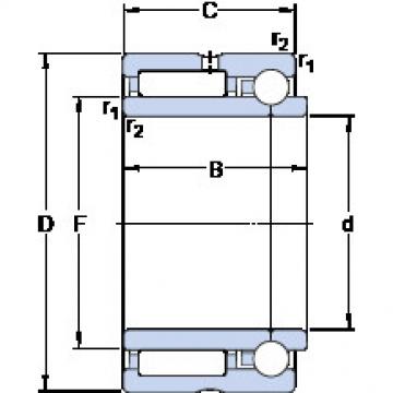 Cylindrical Bearing NKIB 5909 SKF