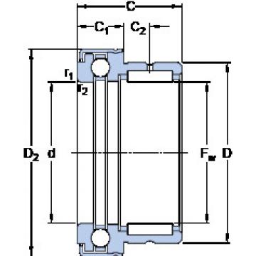 Cylindrical Bearing NKX 35 Z SKF