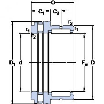 Cylindrical Bearing NKXR 30 SKF