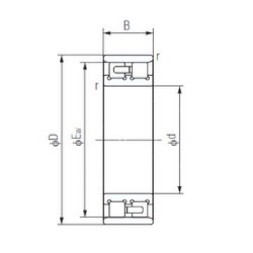 Cylindrical Bearing NN3012 NACHI