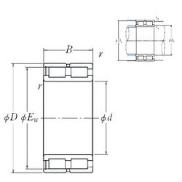 Cylindrical Bearing NNCF48/500V NSK