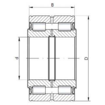 cylindrical bearing nomenclature SL04140 ISO