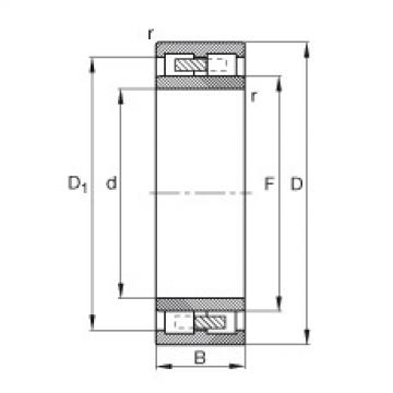 Cylindrical Roller Bearings Distributior NNU4130-M FAG