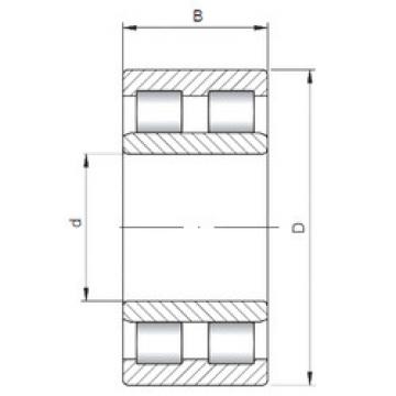 Cylindrical Roller Bearings Distributior NNU4184 ISO