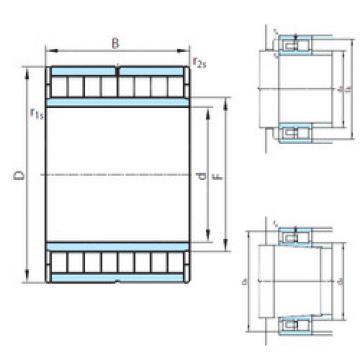 Cylindrical Roller Bearings Distributior NNU6934V PSL