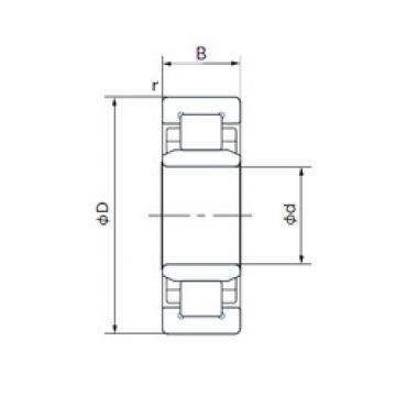 Cylindrical Roller Bearings Distributior NU315T NACHI