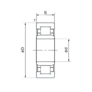 Cylindrical Roller Bearings Distributior NU219TS NACHI