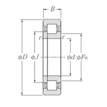 cylindrical bearing nomenclature NUP305E CYSD