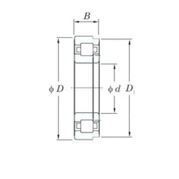 cylindrical bearing nomenclature NUP307 KOYO