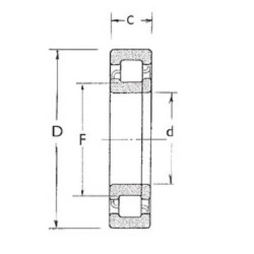 cylindrical bearing nomenclature NUP304 FBJ