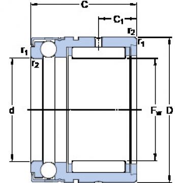 cylindrical bearing nomenclature NX 7 ZTN SKF