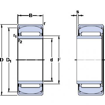 cylindrical bearing nomenclature PNA 12/28 SKF