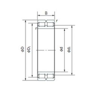 cylindrical bearing nomenclature RB4838 NACHI