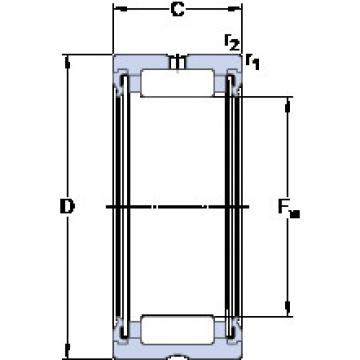 cylindrical bearing nomenclature RNA 4906.2RS SKF