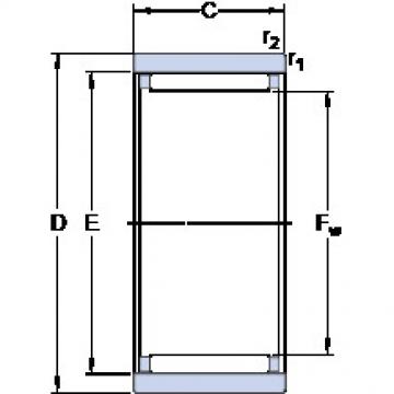 cylindrical bearing nomenclature RNAO 90x110x30 SKF