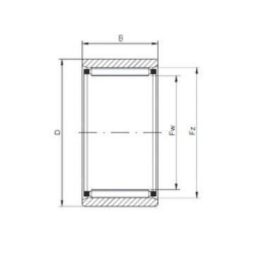 cylindrical bearing nomenclature RNAO16x24x13 ISO