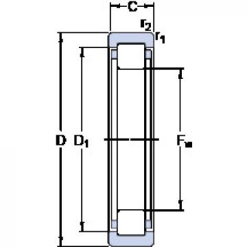 cylindrical bearing nomenclature RNU 1024 ML SKF