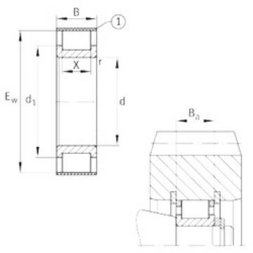 cylindrical bearing nomenclature RSL182205-A INA