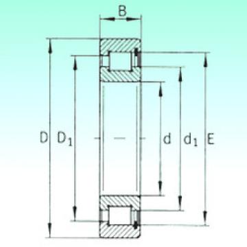 cylindrical bearing nomenclature SL181848 NBS