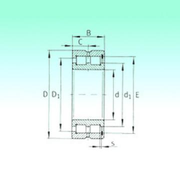 cylindrical bearing nomenclature SL185005 NBS