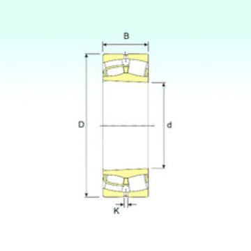 spherical roller bearing axial load 239/900 K ISB