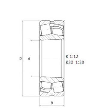 spherical roller bearing axial load 240/1320BK30 NTN